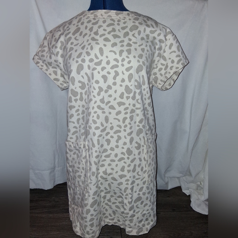 Etro Cream and Gray Mini Dress